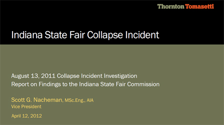 Indiana State Fair Commission Investigation Report Indiana State Fair Commission Investigation Report