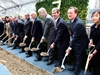 The groundbreaking ceremony, attended by New York City Mayor Michael Bloomberg, Gerald and Jeffrey Hines of developer Hines, Henry N. Cobb and Yvonne Szeto of Pei Cobb Freed & Partners and other city officials and project partners. Photo by Bess Adler.