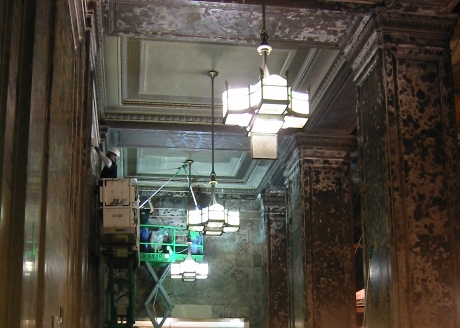 Wachovia Bank Building Fire Damage