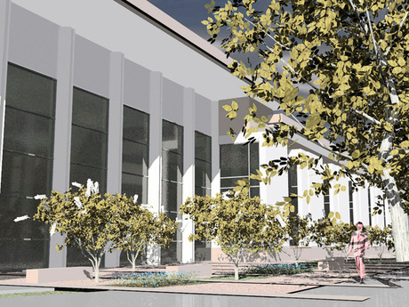 South County Courthouse Morgan Hill Rendering 1