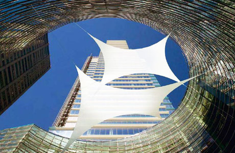 Fabric Art Sails at 731 Lexington Ave Fabric Art Sails 1