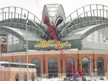 Miller Park Bearing Replacement Miller Park Bearing Replacement 1