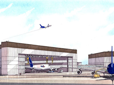 FedEx Airbus Hangar Facility FedEx Airbus Hangar Facility 1