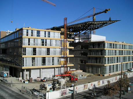 Central Library Under Construction