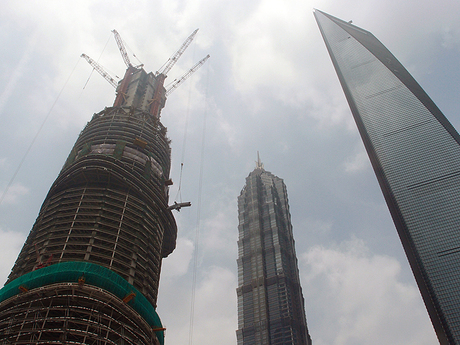 Shanghai Tower Construction  
